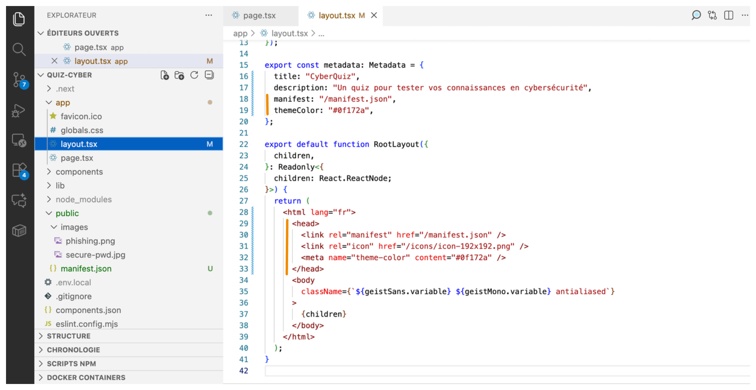 Ajouter balise meta dans head